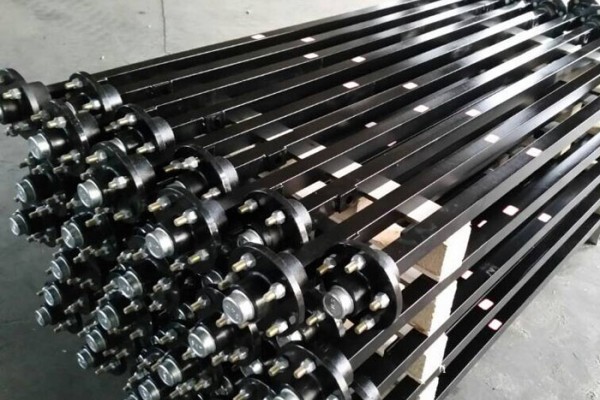 直轴无制动式后桥